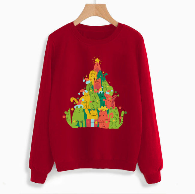 Meowy & Bright Cats Sweatshirt Hover Image