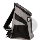 "The Fat Cat" Mini Cat Backpack - Heather Grey
