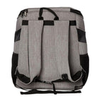 "The Fat Cat" Mini Cat Backpack - Heather Grey