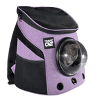 "The Fat Cat" Mini Cat Backpack - Purple