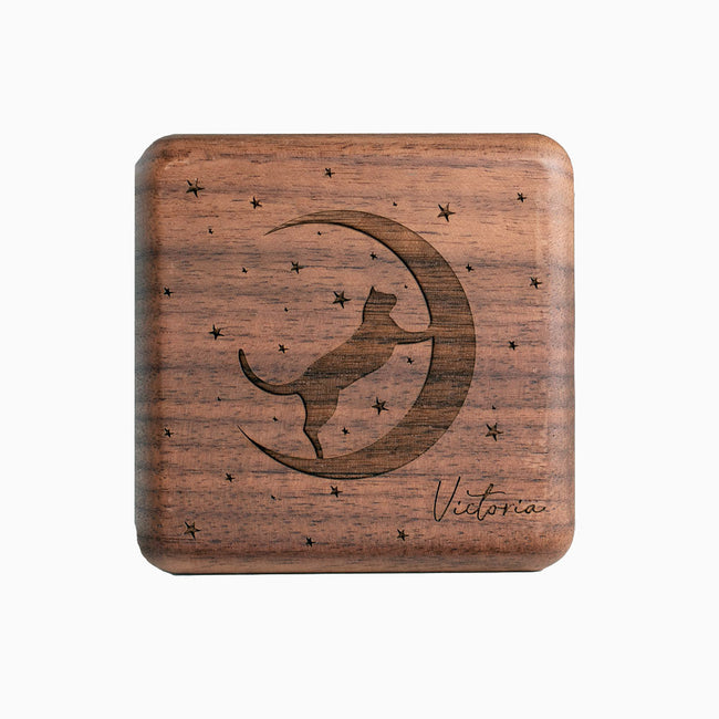 Engraved Wooden Keepsake Box Hover Image