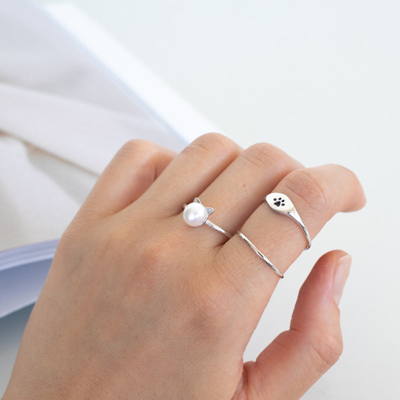 Paw Signet Ring