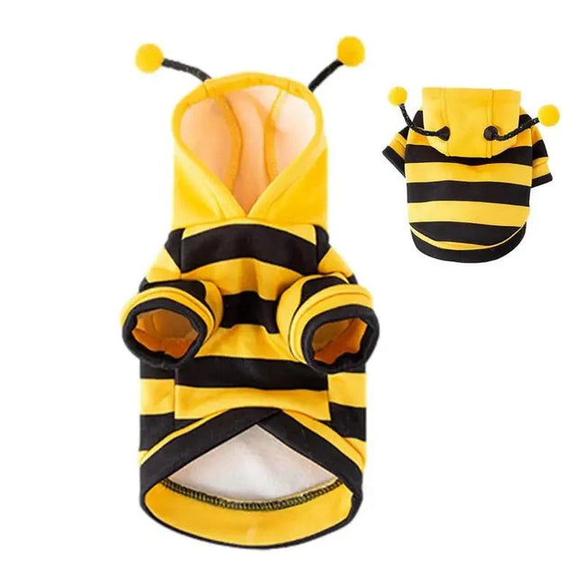 Pet Bee Cat Halloween Hoodie Hover Image