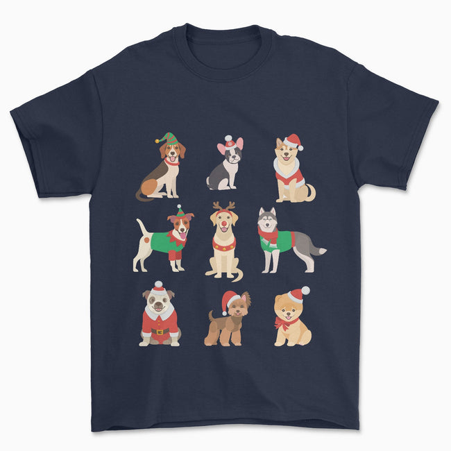Santa Paws Dogs T-Shirt Main Image