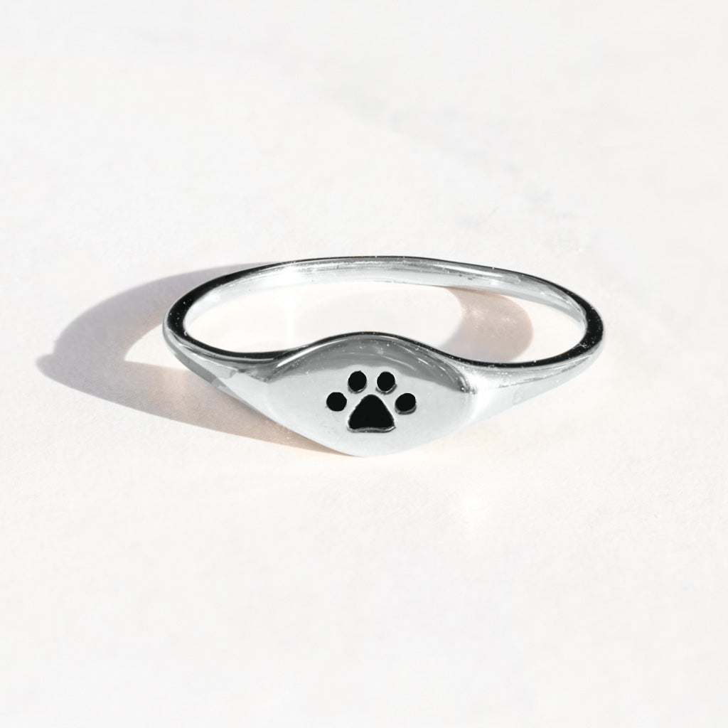 Paw Signet Ring