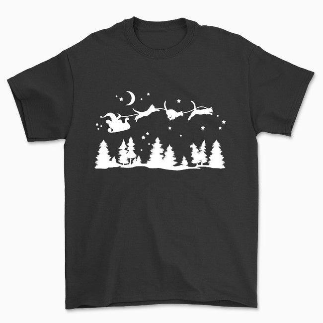 Magical Kitty Sleigh Bells T-Shirt Main Image