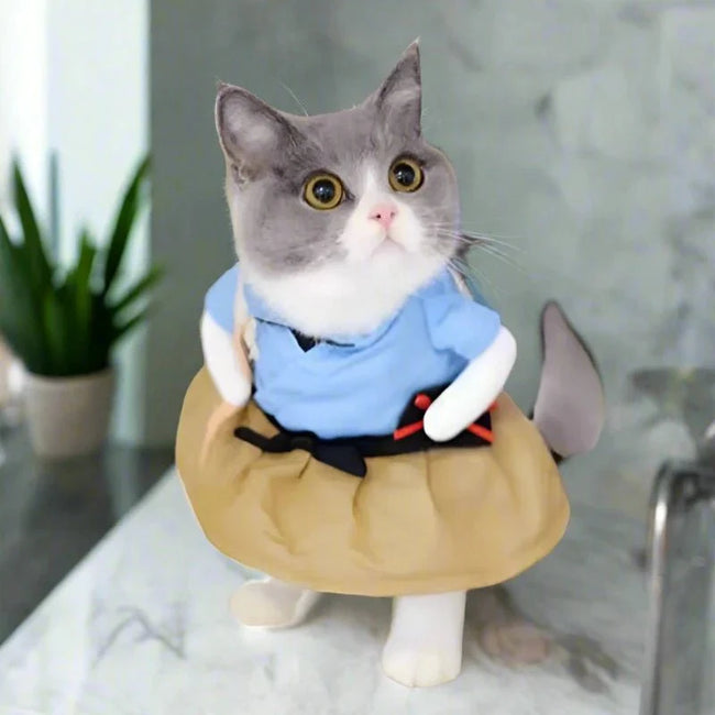 Sumurai Cat & Dog Costume Hover Image