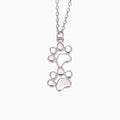 Double Stacked Paw Necklace