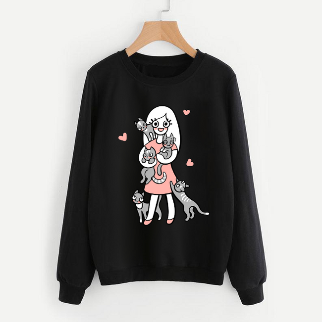 Ultimate Cat Lady Sweatshirt Hover Image
