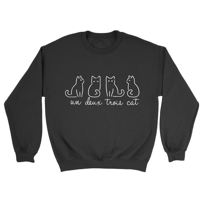 Un Deux Trois Cat Sweatshirt Main Image