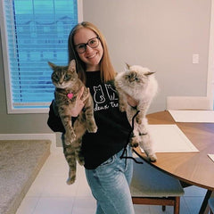 Un Deux Trois Cat Sweatshirt