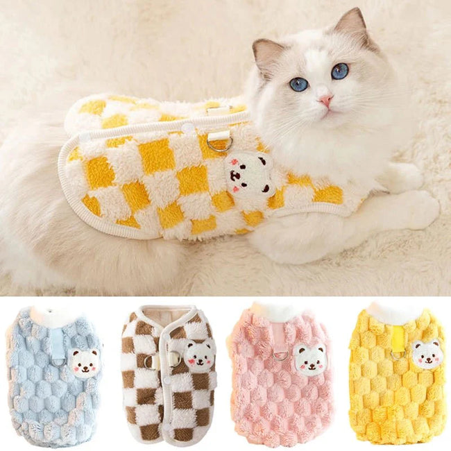 Winter Cat Cardigan Hover Image