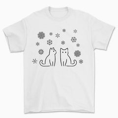 Winter Wonderland Cats T-Shirt