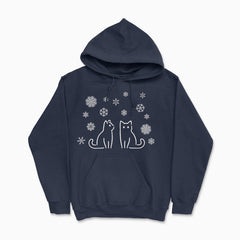 Winter Wonderland Cats Hoodie